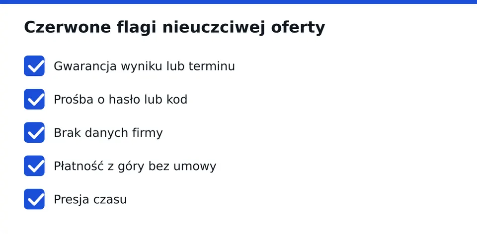 Jedna flaga to pytanie, kilka naraz to koniec rozmowy.